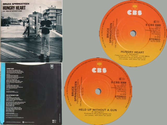 Bruce Springsteen - HUNGRY HEART / HELD UP WITHOUT A GUN
